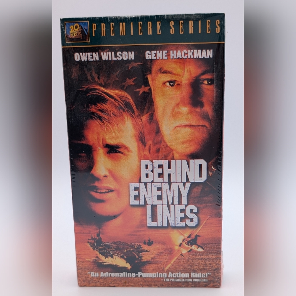 Behind Enemy Lines VHS Tape NEW